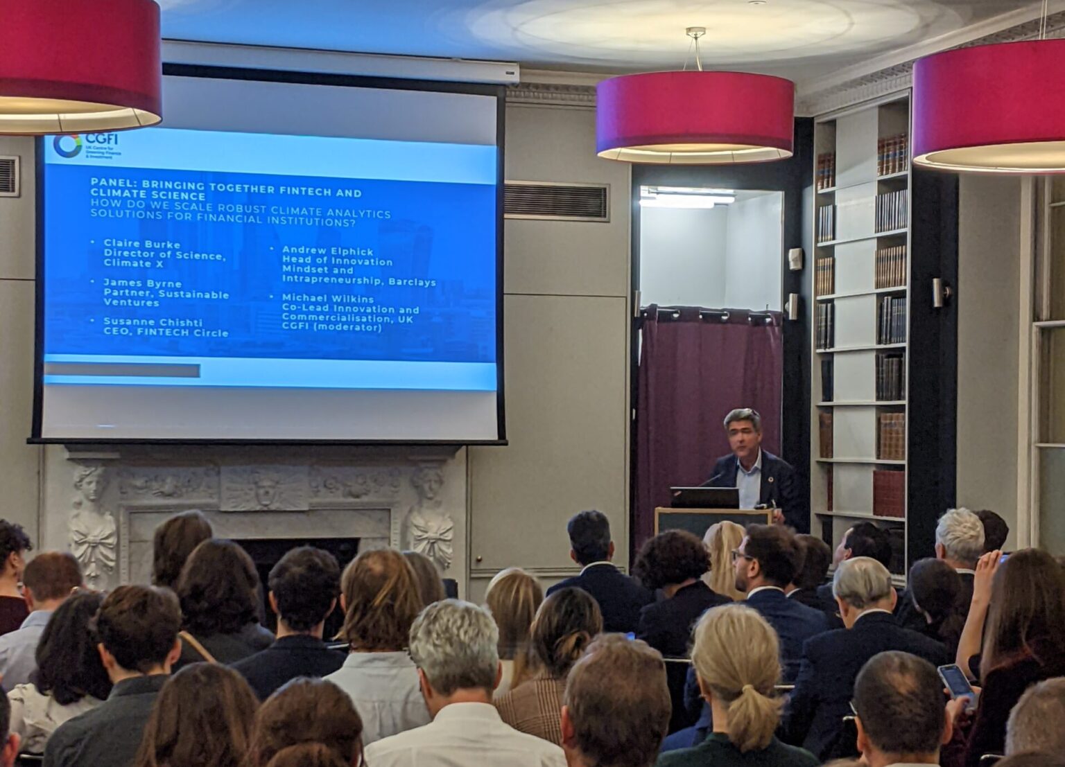 The London CGFI Innovation Hub launch at the Royal Institution