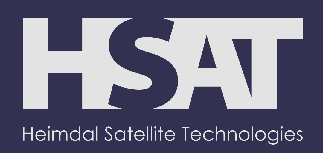 HSAT - Heimdal Satellite Technologies logo.
